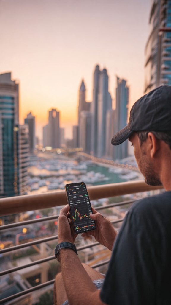 Mobile forex trading in United Arab Emirates UAE